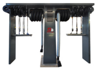 Service Tower Narrow Head for 2 Exhaust Reel