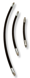 Outlet hoses for grease guns