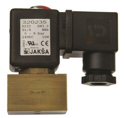 Solenoid valves for compressed air