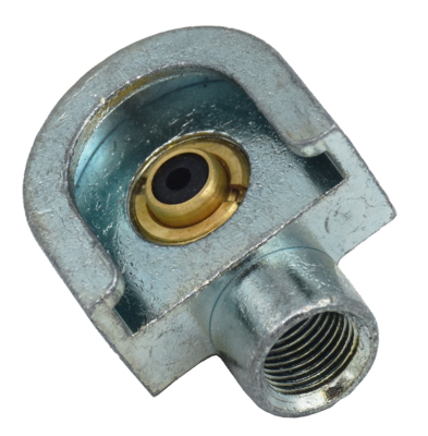 Button head nozzle for nipple head &Oslash;22 mm