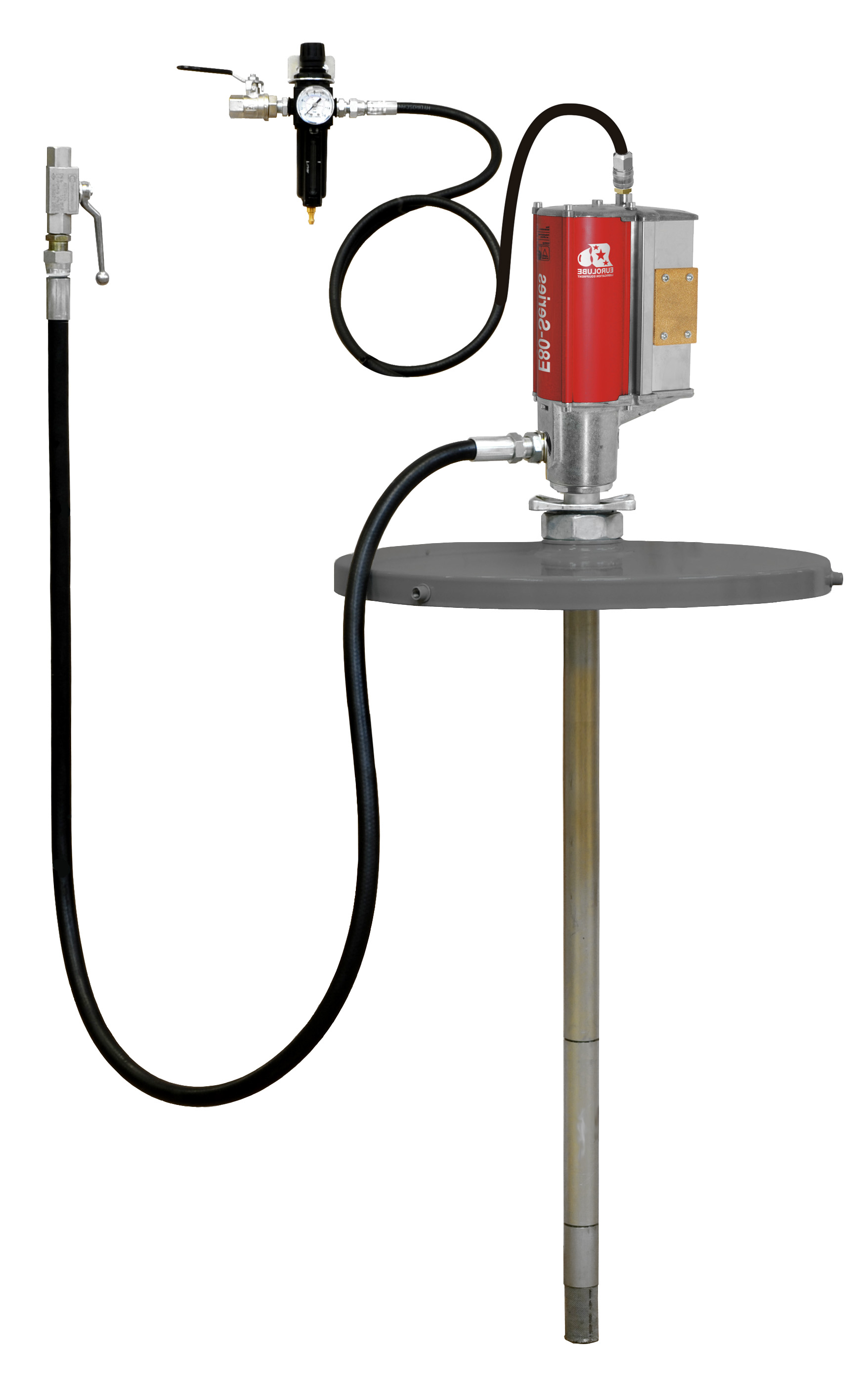 60:1 Stationary Greaser for 180Kg drums - Eurolube Equipment
