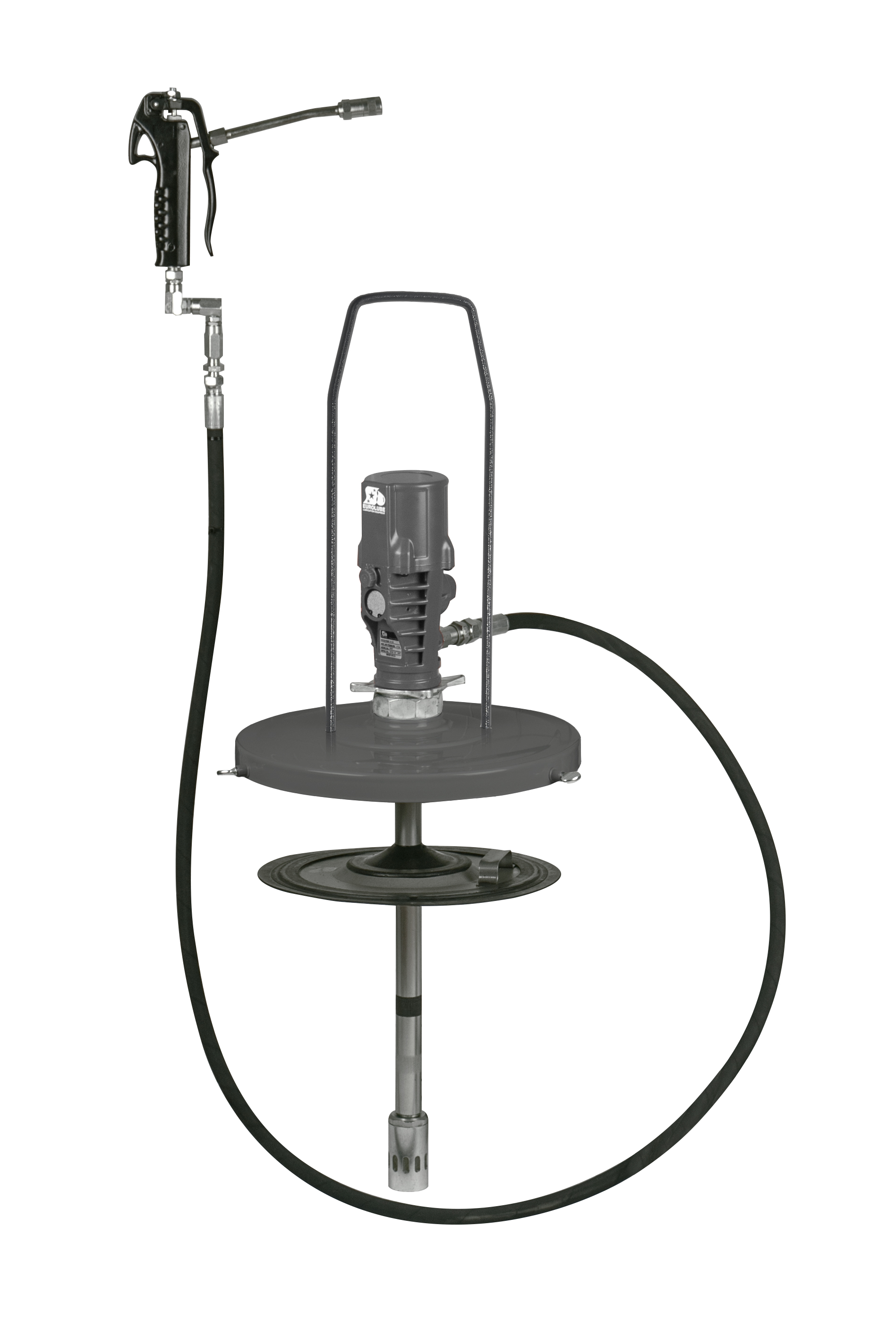 Spring Greaser 55:1 Portable Greaser for 20kg drums - Eurolube Equipment